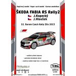 Závodní speciál Škoda Fabia RS Rally2 J. Kopecký – Hledejceny.cz