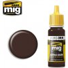 Modelářské nářadí AMMO by MIG Jimenez NATO Brown 17ml / A.MIG-085 AMIG0085