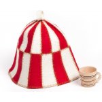 Evei Čepice Mozaika červený – Zboží Dáma