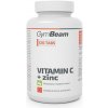 Vitamín a minerál GymBeam Vitamín C + zinek 120 tablet