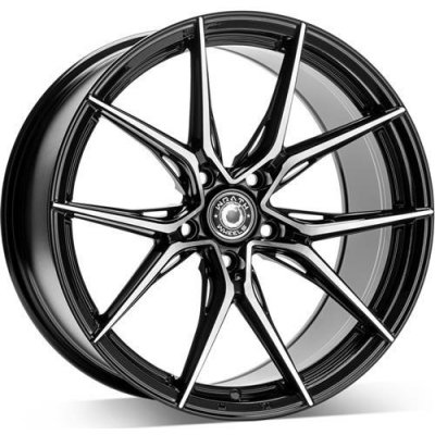 Wrath Alloy Wheels Wf-X 7,5x17 5x100 ET40 black polished | Zboží Auto