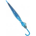 Průhledný deštník 10140-1 modrý – Zboží Mobilmania