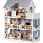 Ecotoys dřevěný dvoupatrový domeček pro panenky rezidence Emma – Zboží Dáma Ecotoys dřevěný dvoupatrový domeček pro panenky rezidence Emma – Zboží Dáma