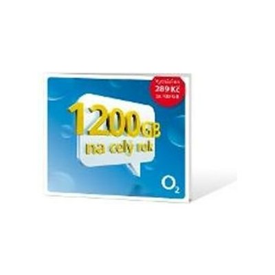 O2 Roční datové připojení 1,2TB SMALLGO.0DZ1T69 – Zboží Živě