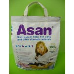 Asan Cat Pure ekologické pro krátkosrsté kočky koťata a fretky 10 l