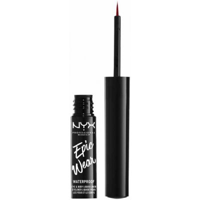 NYX Professional Makeup oční linky Epic Wear Liquid Liner Red 3,5 ml – Zboží Dáma