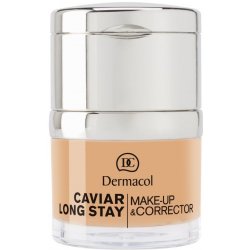 Dermacol Caviar Long Stay make-up and corrector 3.0 nude 30 ml