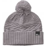 Jack Wolfskin LORELEI beanie W 1910901-2174 šedá – Hledejceny.cz