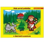 Teddies deskové O Červené Karkulce 26 x 17 cm Moje první pohádky 24 dílků – Hledejceny.cz