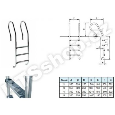 VÁGNER POOL Mixta 4 stupně (AISI 316) – Zboží Dáma