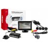 Parkovací senzor AMIO Parkovací asistent TFT01 4,3” s kamerou CAM-308 LED, 4-senzorové černé
