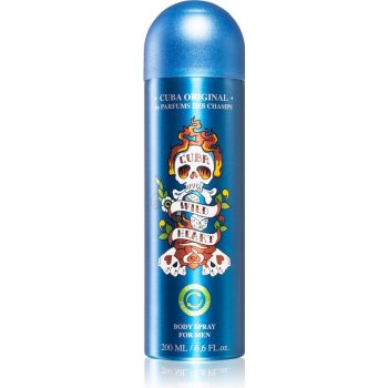 Cuba Wildheart Men deospray 200 ml