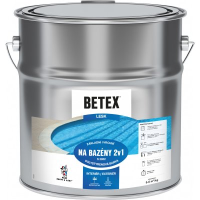 Betex 2v1 na bazény S2852 9 kg modrá tmavá