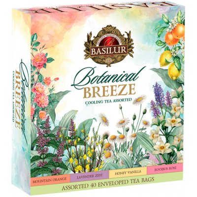 Basilur Botanical Breeze Cooling Teas Assorted 40 sáčků – Zbozi.Blesk.cz