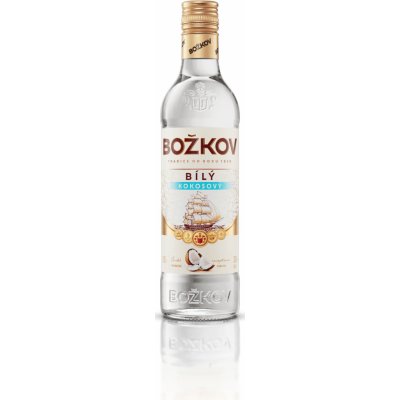 Božkov Bílý Kokos 30% 0,5 l (holá láhev) – Sleviste.cz