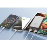 iPEAX power banka 20000 mAh 10,5W 2x USB-A černá 90010119 – Zboží Mobilmania
