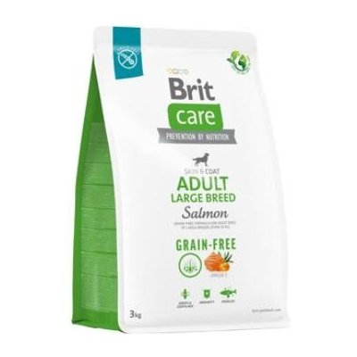 Brit Care Grain-free Adult Large Breed Salmon 3 kg
