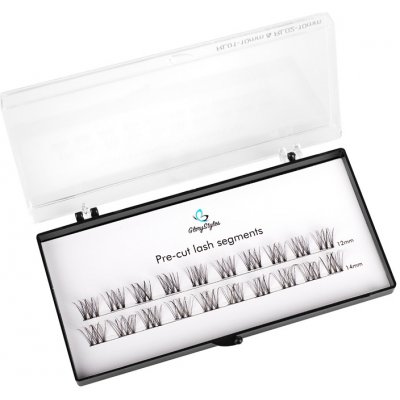 GloryStyles Segmentové řasy RL01 12+14 mm – Zboží Dáma