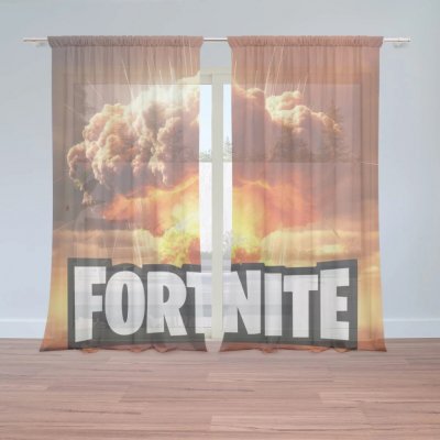 Sablio Záclony FORTNITE Exploze: 2ks 150x250cm – Zboží Mobilmania