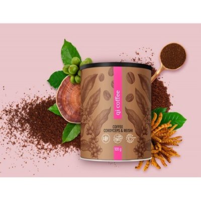 QI Coffee + Cordyceps + Reishi 100 g – Hledejceny.cz