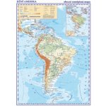 Jižní Amerika Obecně zeměpisná mapa – Hledejceny.cz