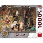 Dino KOČIČKY secret collection 1000 dílků – Zboží Dáma