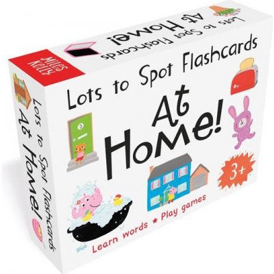 Lots to Spot Flashcards: AT HOME! výukové karty