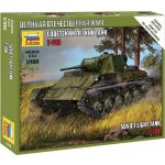 Zvezda Т-70B Soviet Tank Wargames WWII military 6290 1:100 – Sleviste.cz