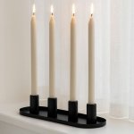 BOLTZE Adventní svícen Domi oválný 36 cm – Zbozi.Blesk.cz