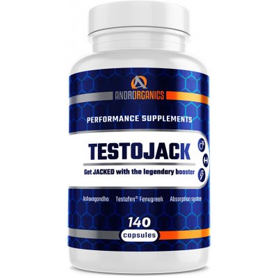 Androrganics TestoJack 140 kapslí – Zbozi.Blesk.cz