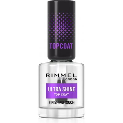 Rimmel Ultra Shine vrchní lak na nehty pro dokonalou ochranu a intenzivní lesk 12 ml – Zboží Dáma