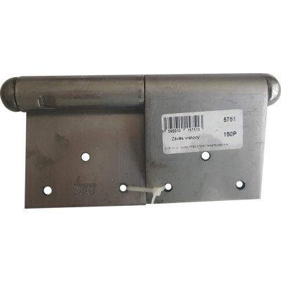 Dveřní závěs vratový 150 P, 150 mm, bílý zinek 5751 – Hledejceny.cz