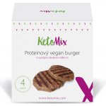 KetoMix Proteinový vegan burger 320 g – Zboží Dáma