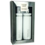 Vivian Gray White Crystals Luxusní sprchový gel 250 ml + tělové mléko 250 ml dárková sada – Sleviste.cz