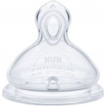 NUK First Choice savička velikost Flow control 6m+ natural 2 ks – Hledejceny.cz