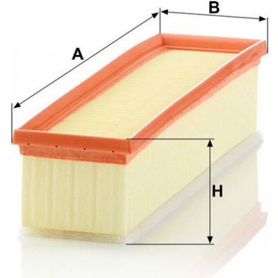 MANN-FILTER Vzduchový filtr MANN MF C35012 – Hledejceny.cz