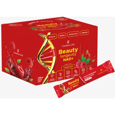 Golden Life Beauty Longevity NAD+ 30 sáčků – Hledejceny.cz