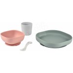 Beaba Silicone meal set zo silikónu 4 dielna – Zboží Dáma