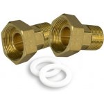 Novaservis Sada plombovacího šroubení k vodoměru 2ks 1/2" FT229/15 – Sleviste.cz