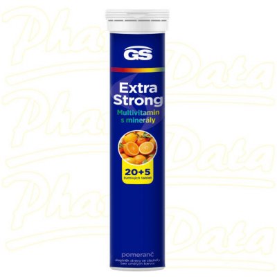 GS Extra Strong Multivit.pomer.ef.t.20+5 tablet – Hledejceny.cz