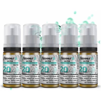 Flavourit Salter PG50/VG50 20mg 5x10ml – Zboží Dáma