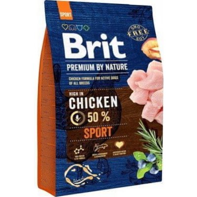 Brit Premium By Nature Sport Chicken 3 kg