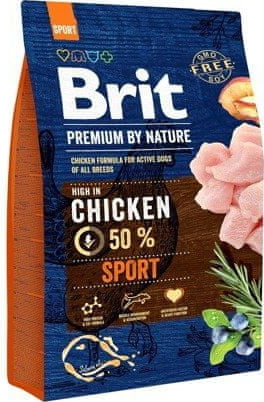 Brit Premium By Nature Sport Chicken 3 kg