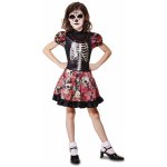 Dívčí kostým kostlivka na Halloween Pro věk 4-6