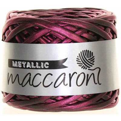 Maccaroni Metallic vínově hnědá 08 – Zboží Mobilmania