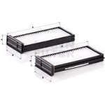 Filtr, vzduch v interiéru MANN-FILTER CU 23 000-2 (CU230002) – Hledejceny.cz