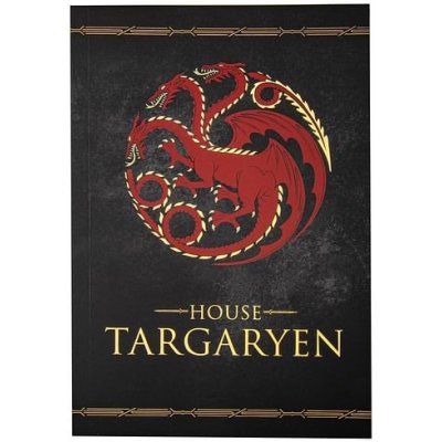 Cinereplicas Sešit Game of Thrones Targaryen A5
