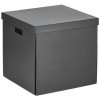 Úložný box Zeller úložný box Present 33,5 x 33 x 32 cm černá