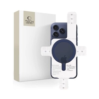 Nalepovací MagSafe kroužek Tech-Protect MMP-200 Magnetic MagSafe Ring - Temně modrá – Zboží Živě