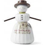 Vánoční porcelánová dekorace Snowwoman 11 cm Kähler – Hledejceny.cz